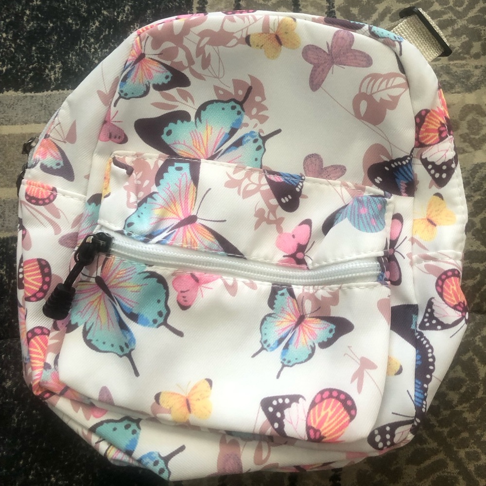 Cute butterfly backpack.